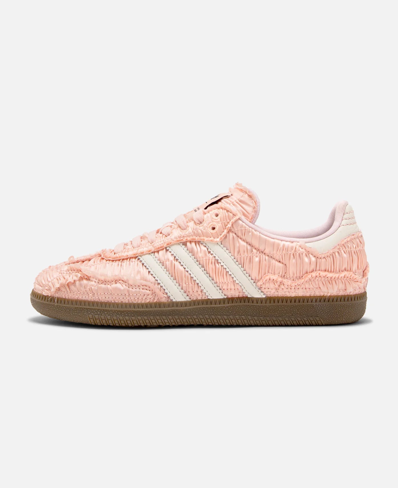 Samba Reverie by Caroline Hú CLOT Pink Textured Silk Upper