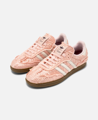 Samba Reverie by Caroline Hú CLOT Pink Textured Silk Upper