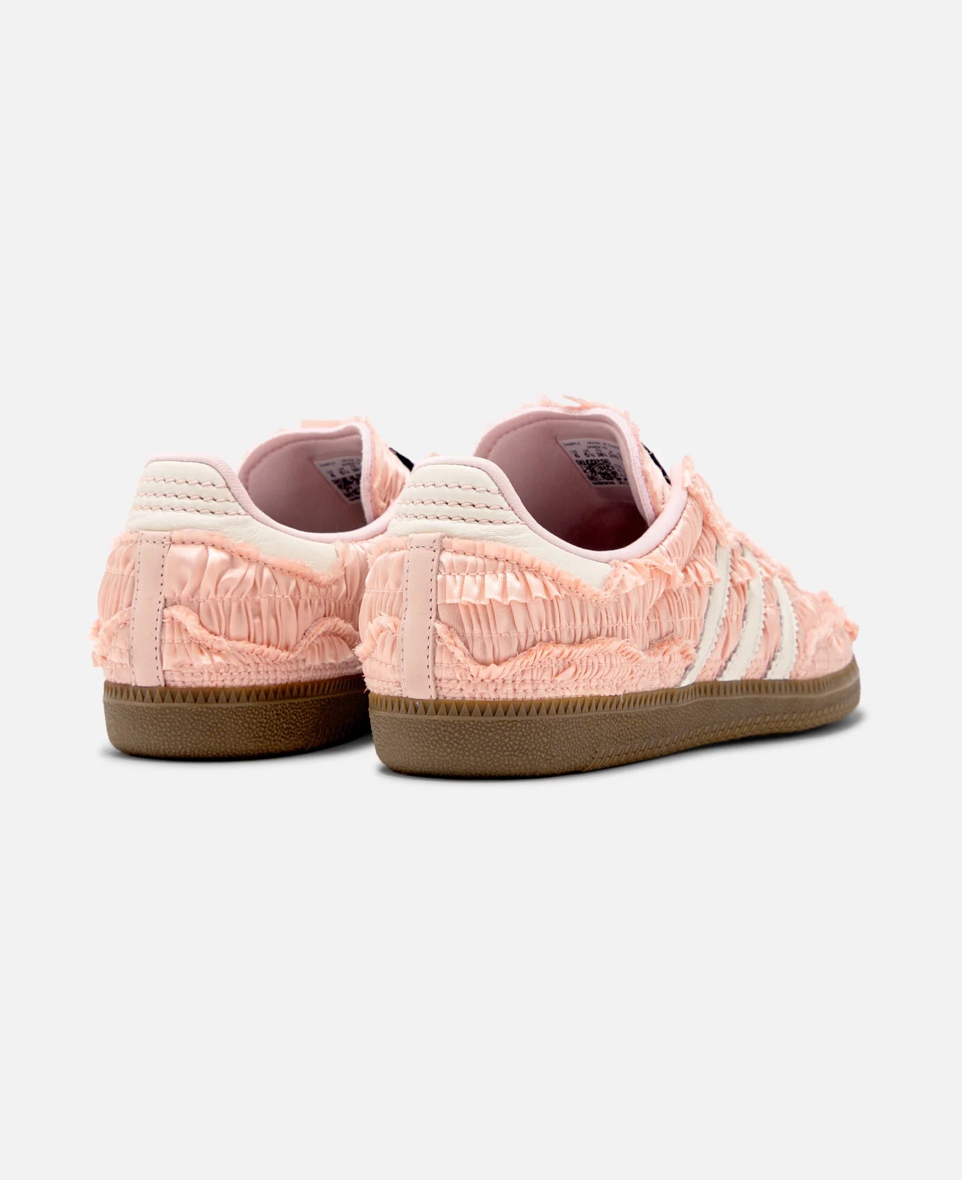 Samba Reverie by Caroline Hú CLOT Pink Textured Silk Upper