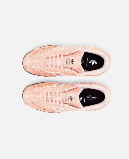 Samba Reverie by Caroline Hú CLOT Pink Textured Silk Upper